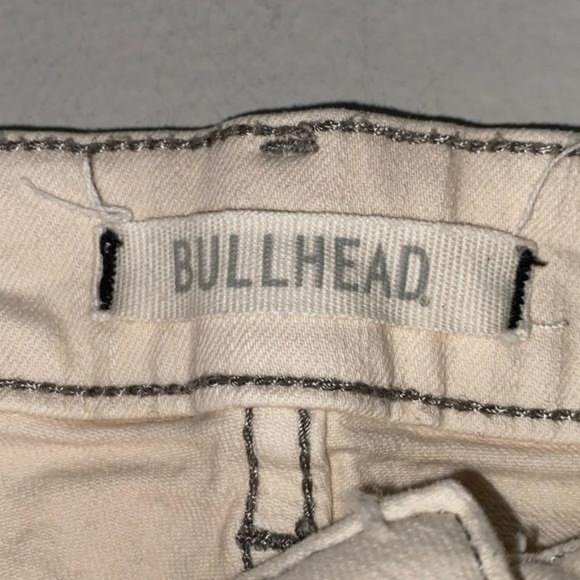 Bullhead Shortie Cut-off Stretch Shorts 5 - Picture 3 of 6